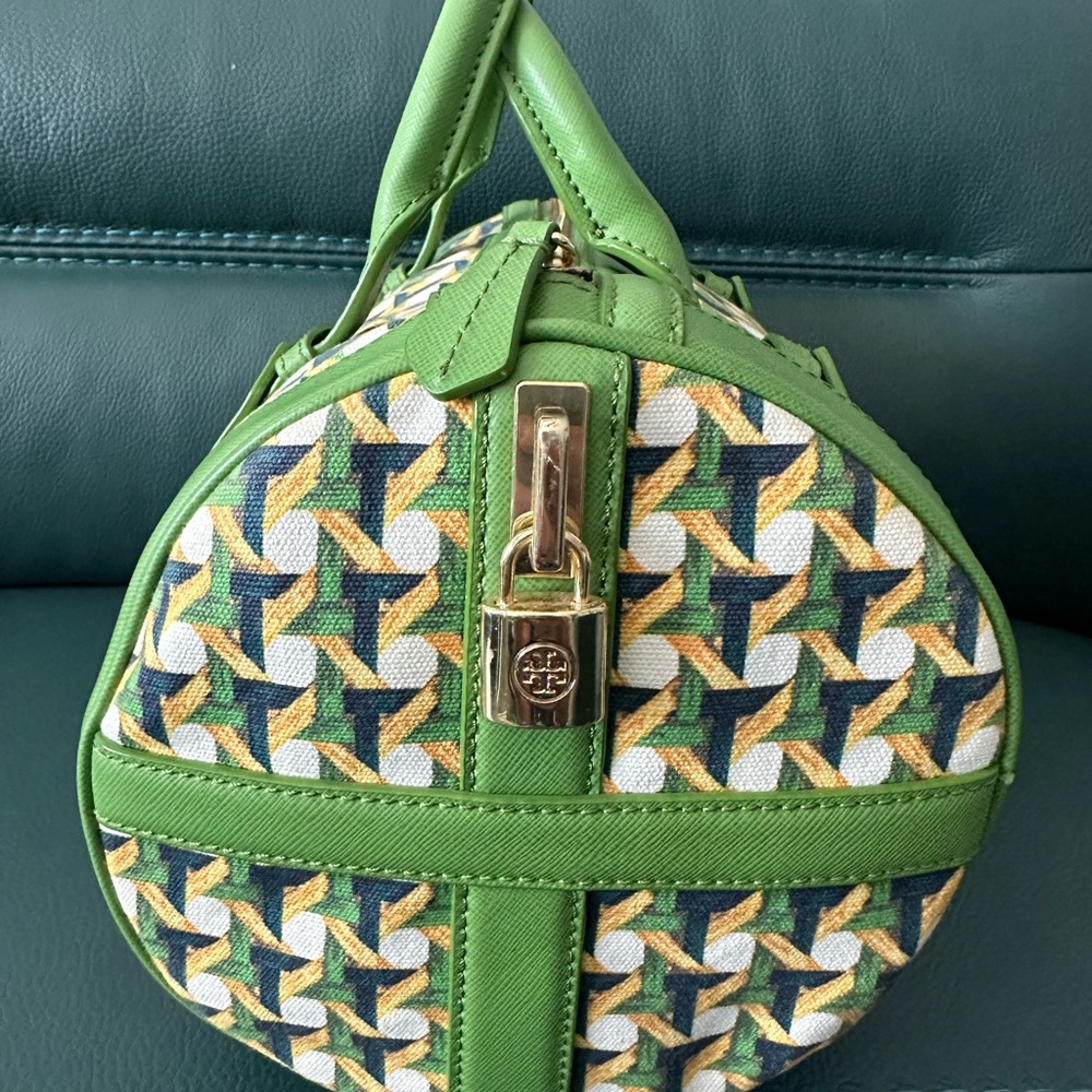 Tory Burch Green Patterned Women's Handbag - image 2